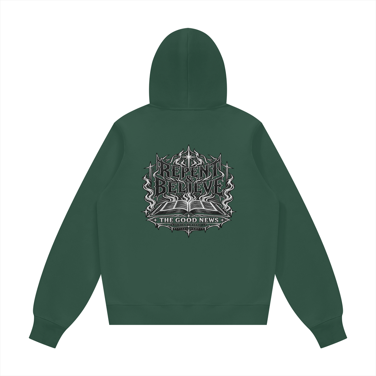 REPENT & BELIEVE THE GOOD NEWS INSPIRED BY MARK 1:15 Hoodie