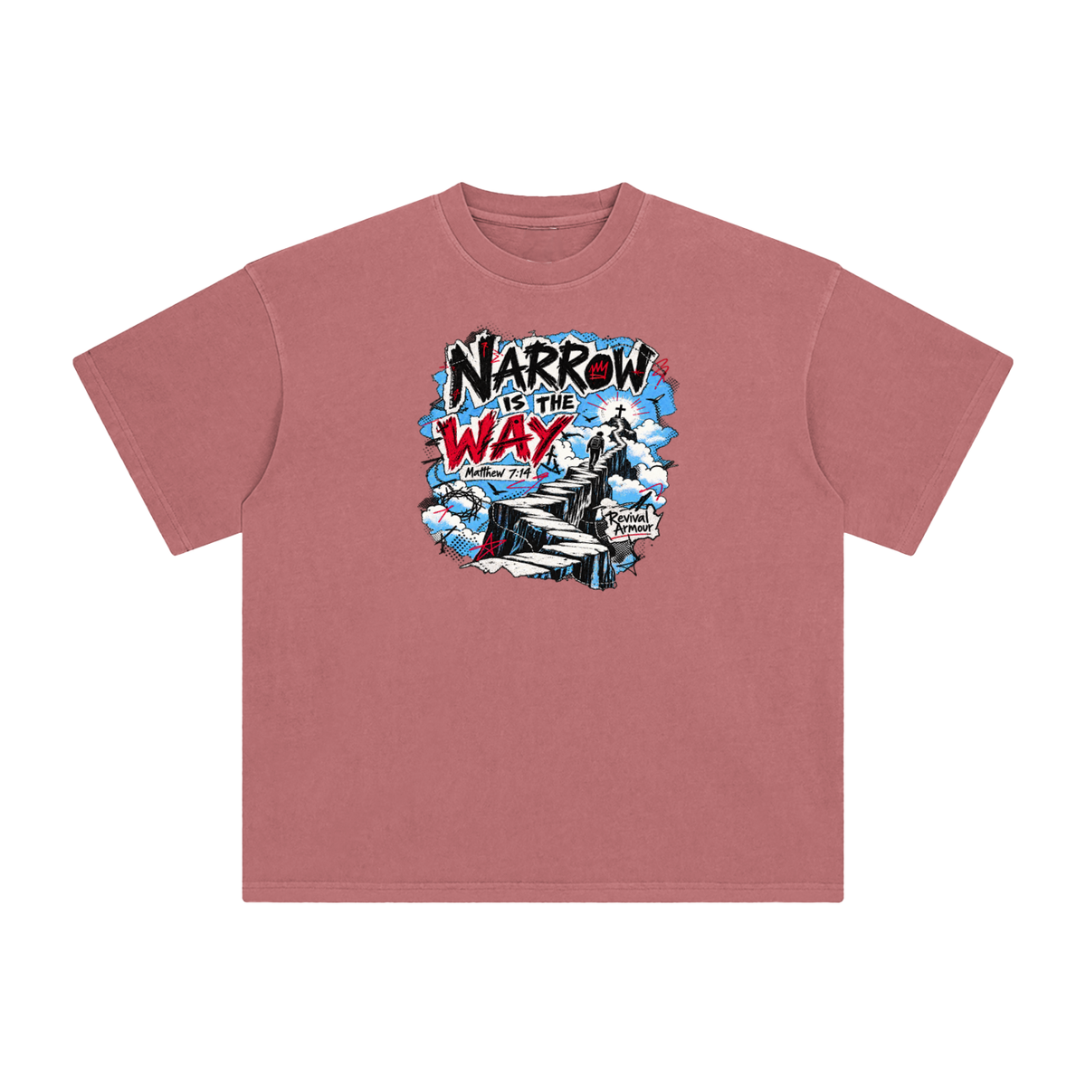 NARROW IS THE WAY [MATTHEW 7:14] Revival Armour T-Shirt