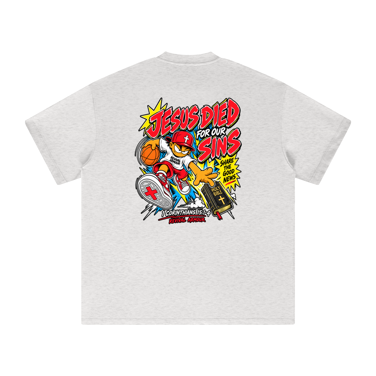 REVIVAL EST. 2026 ARMOUR JESUS DIED FOR OUR SINS T-Shirt