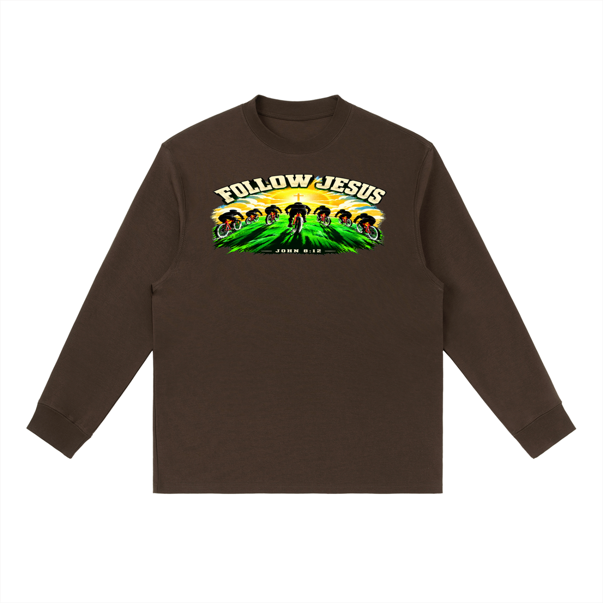 Follow Jesus Long-Sleeve T-Shirt
