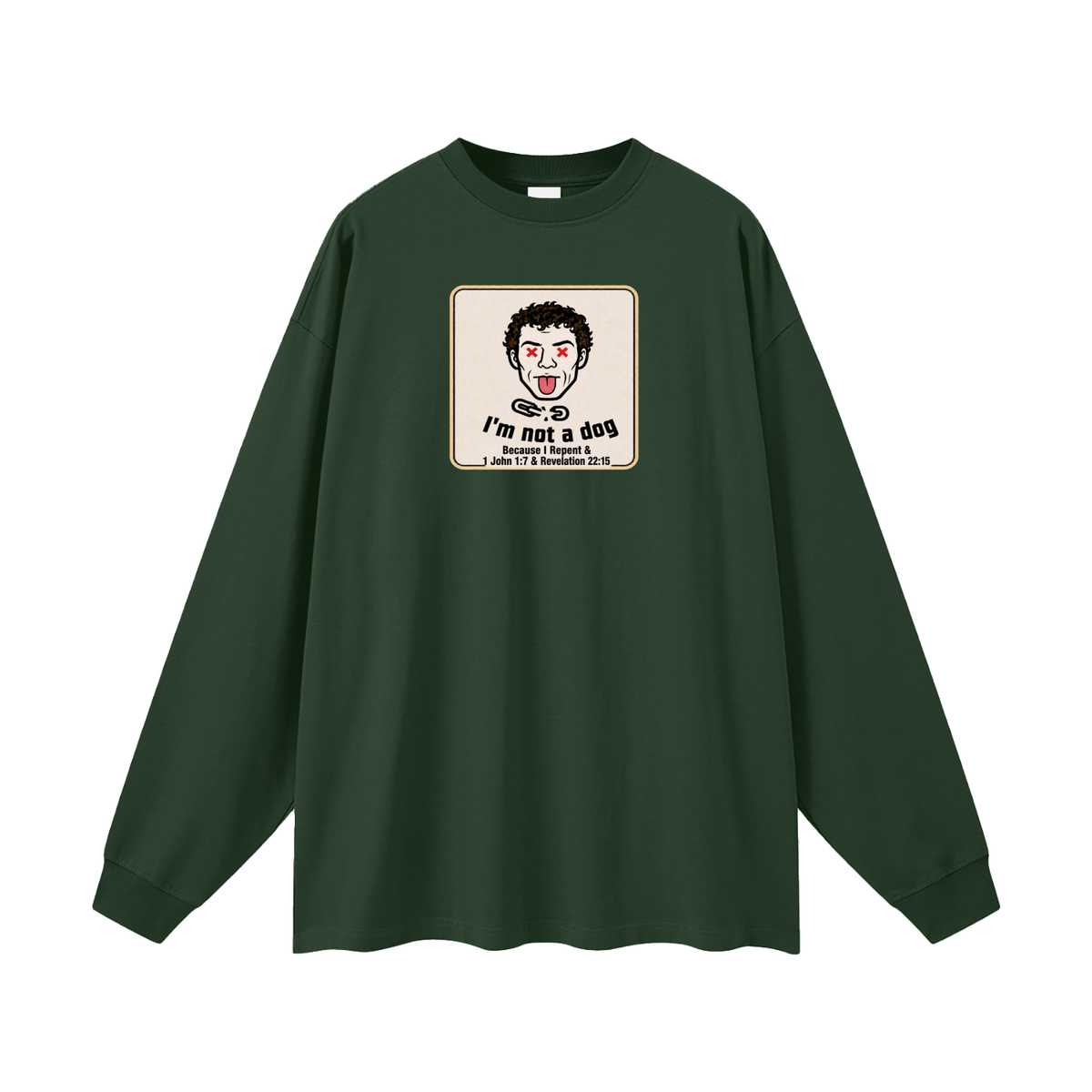 Oversized Unisex Long Sleeve T-Shirt