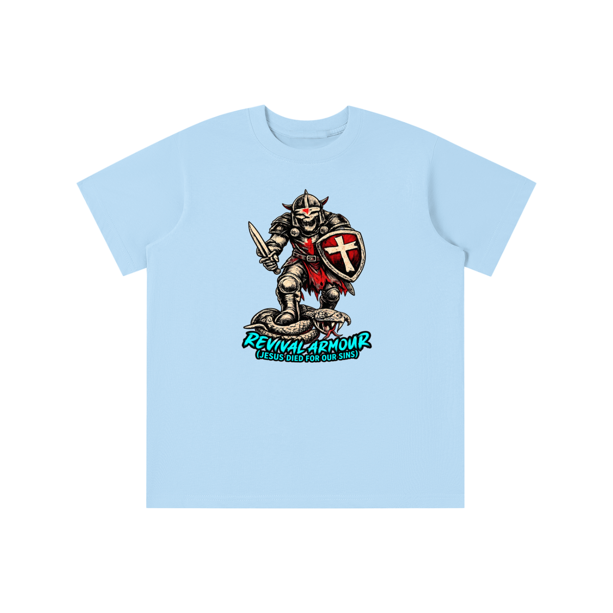 REVIVAL ARMOUR (JESUS DIED FOR OUR SINS) youth T-shirt