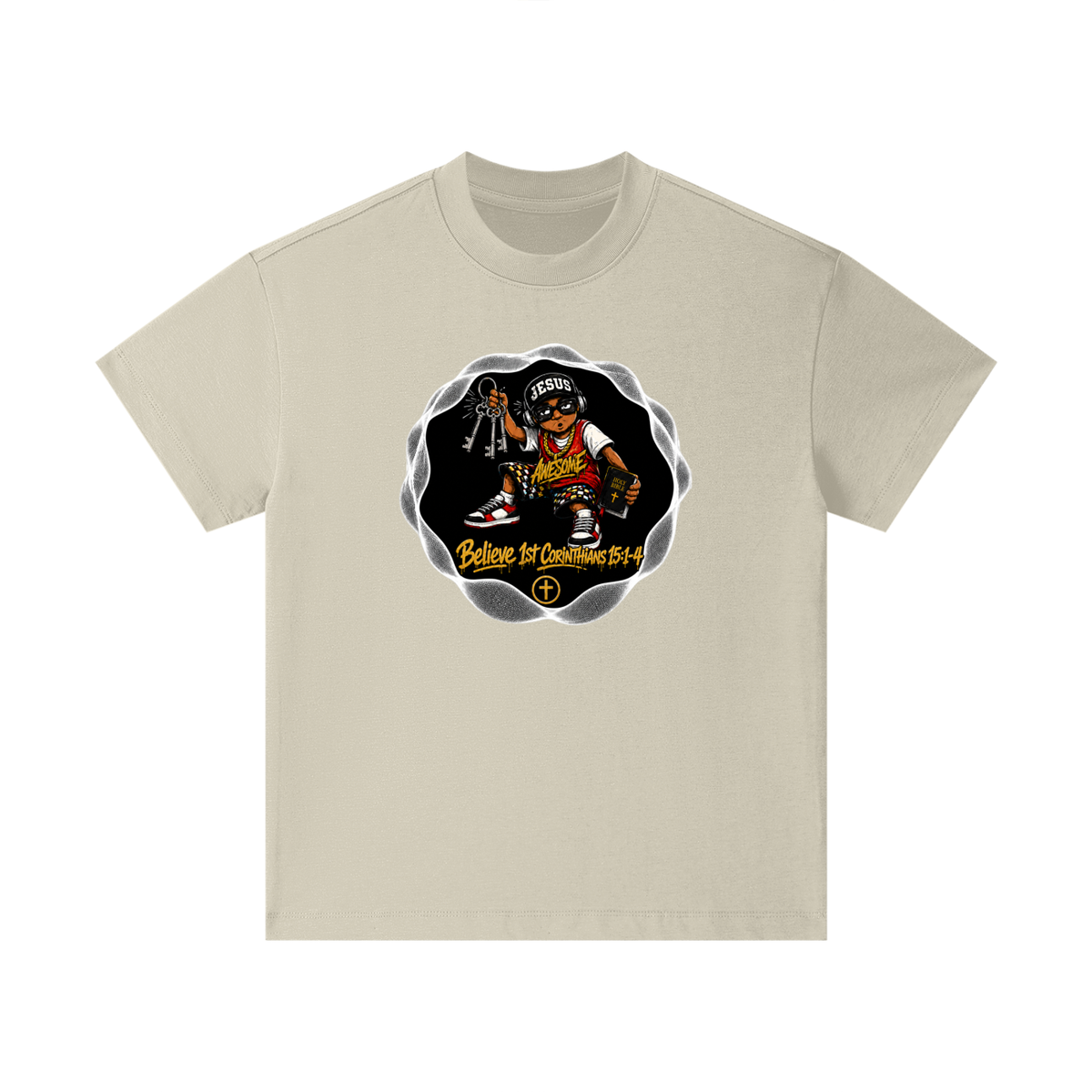 Jesus awesome Kids' T-Shirt