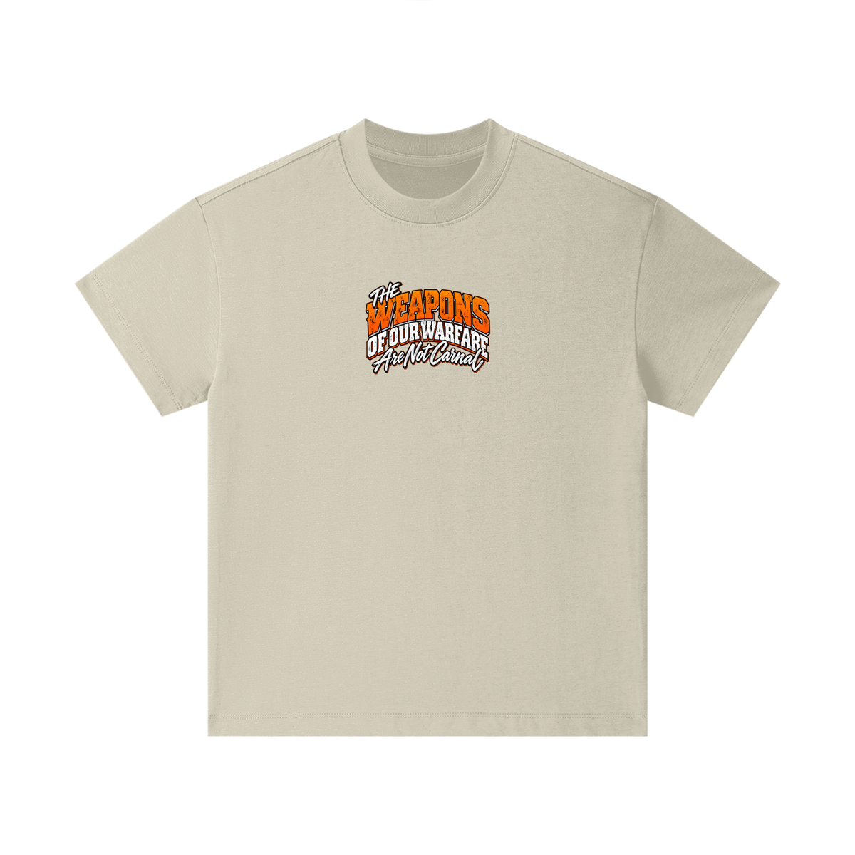 THE WEAPONS OF OUR WARFARE ARE NOT CARNAL HE IS COMMANDING EVIL SPIRITS TO LEAVE IN THE NAME OF JESUS - LUKE 10:19 - Kids T-Shirt