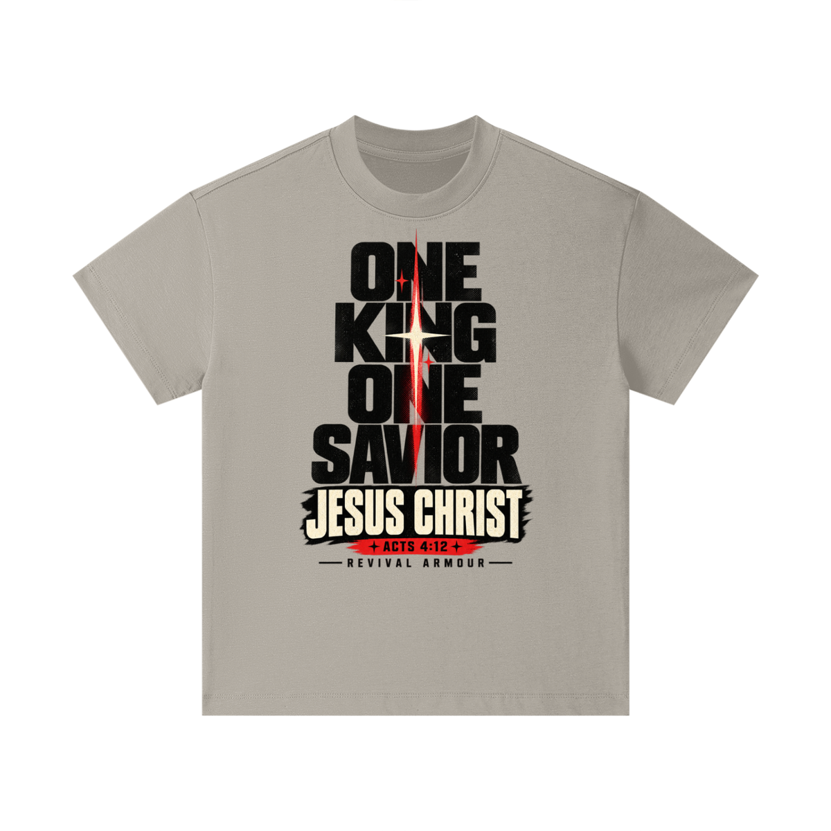 One King One Savior Jesus Christ Kids T-Shirt