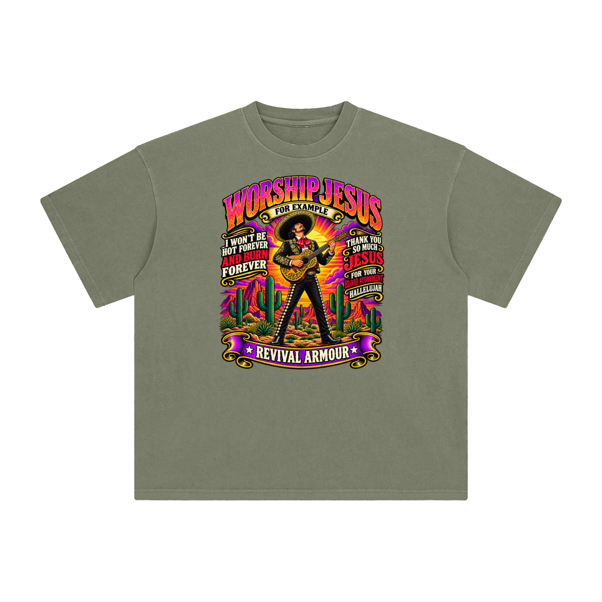 WORSHIP JESUS revival armour T-Shirt