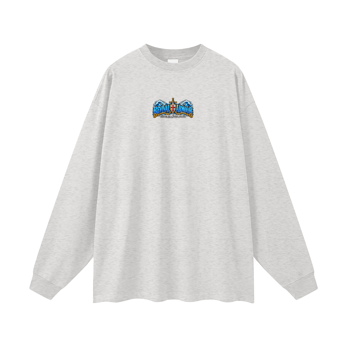 REVIVAL ARMOUR -EQUIPPED FOR A HIGHER PURPOSE- -EPHESIANS 6:10-18- Long Sleeve T-Shirt