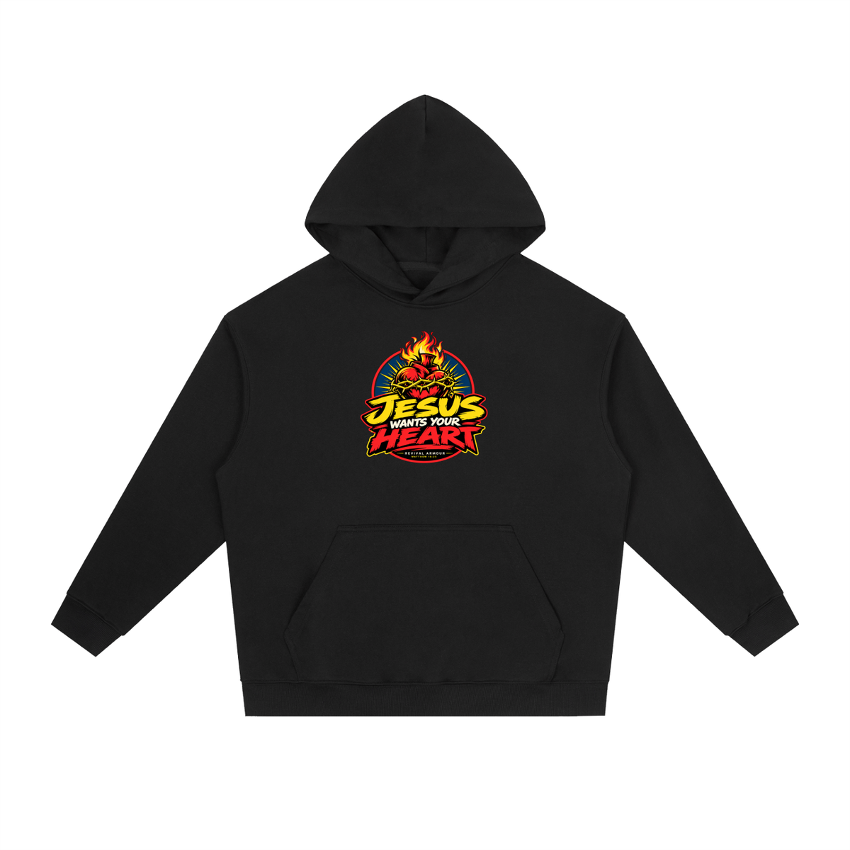 JESUS WANTS YOUR HEART - REVIVAL ARMOUR - Hoodie