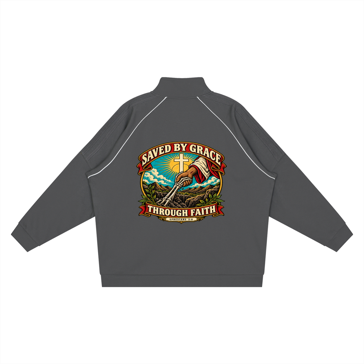Saved by Grace through Faith Jacket