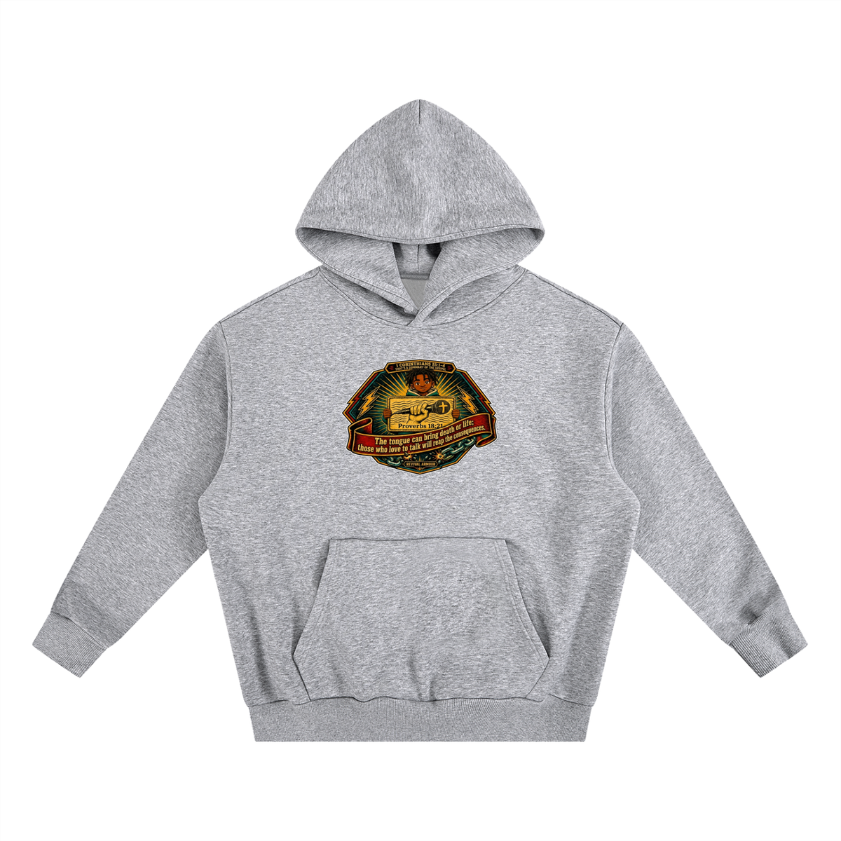 PROVERBS 18:21 NLT Hoodie