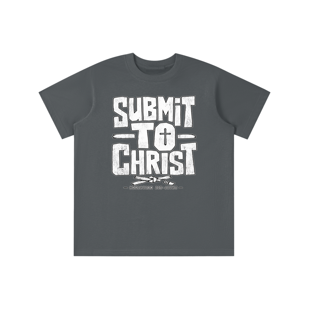 SUBMIT TO CHRIST CHRISTIAN JIU-JITSU youth T-shirt