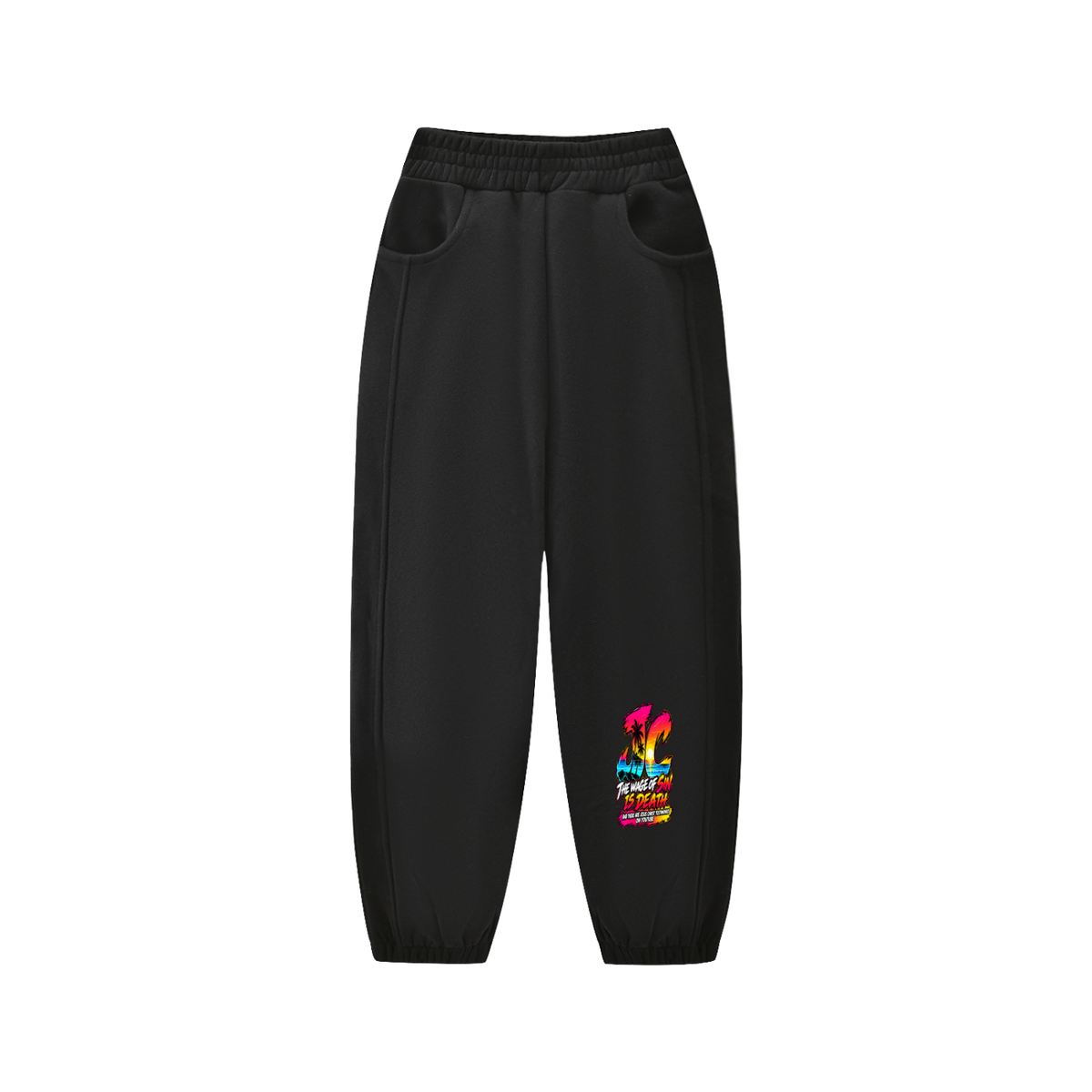 THE WAGE OF SIN IS DEATH AND THERE ARE JESUS CHRIST TESTIMONIES ON YOUTUBE youth Sweatpants