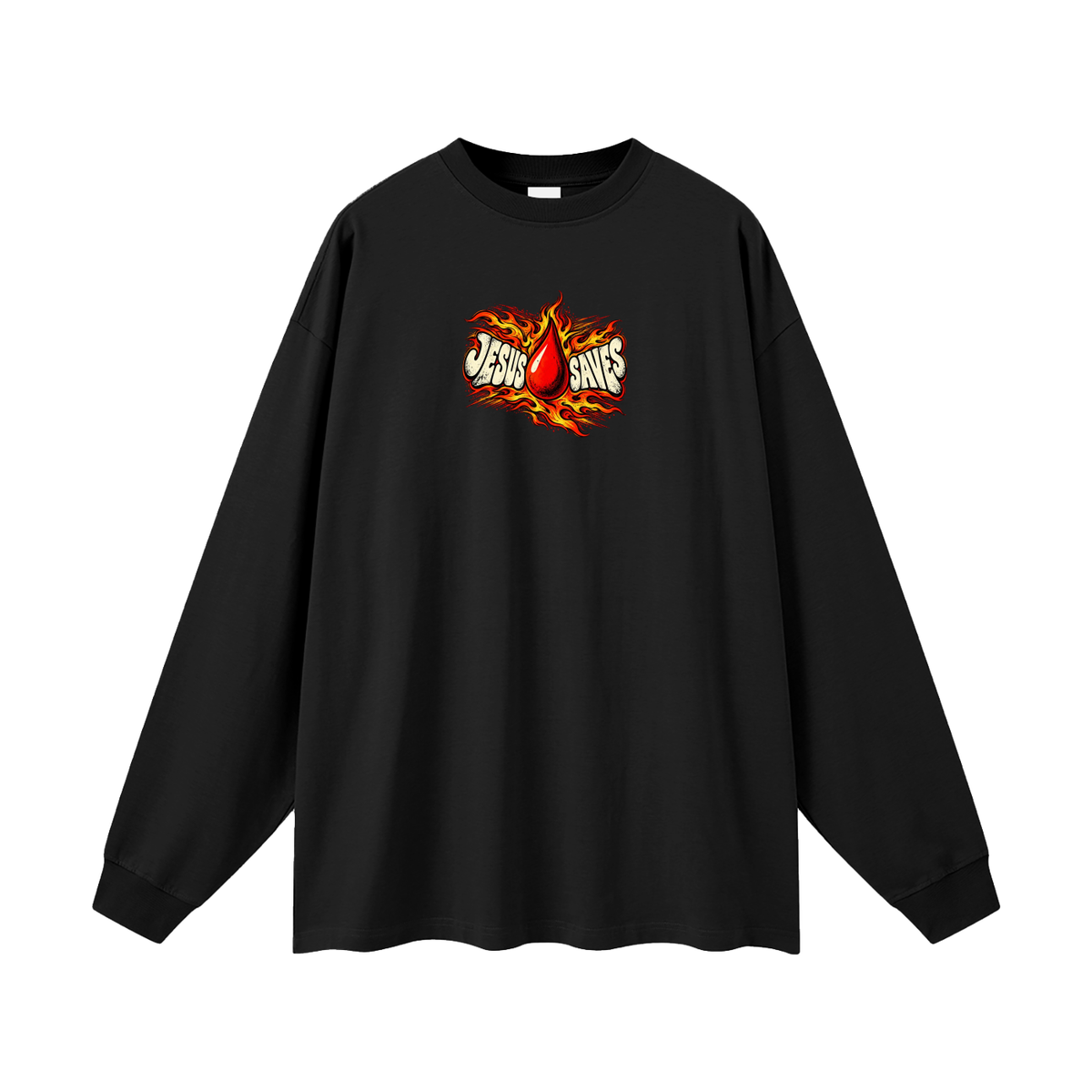 JESUS SAVES Long Sleeve T-Shirt