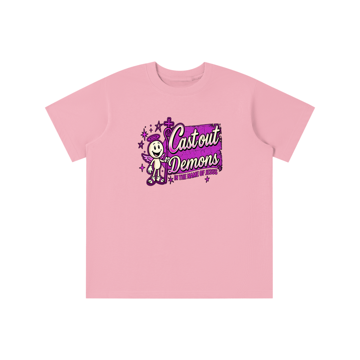 CAST OUT DEMONS IN THE NAME OF JESUS youth T-shirt