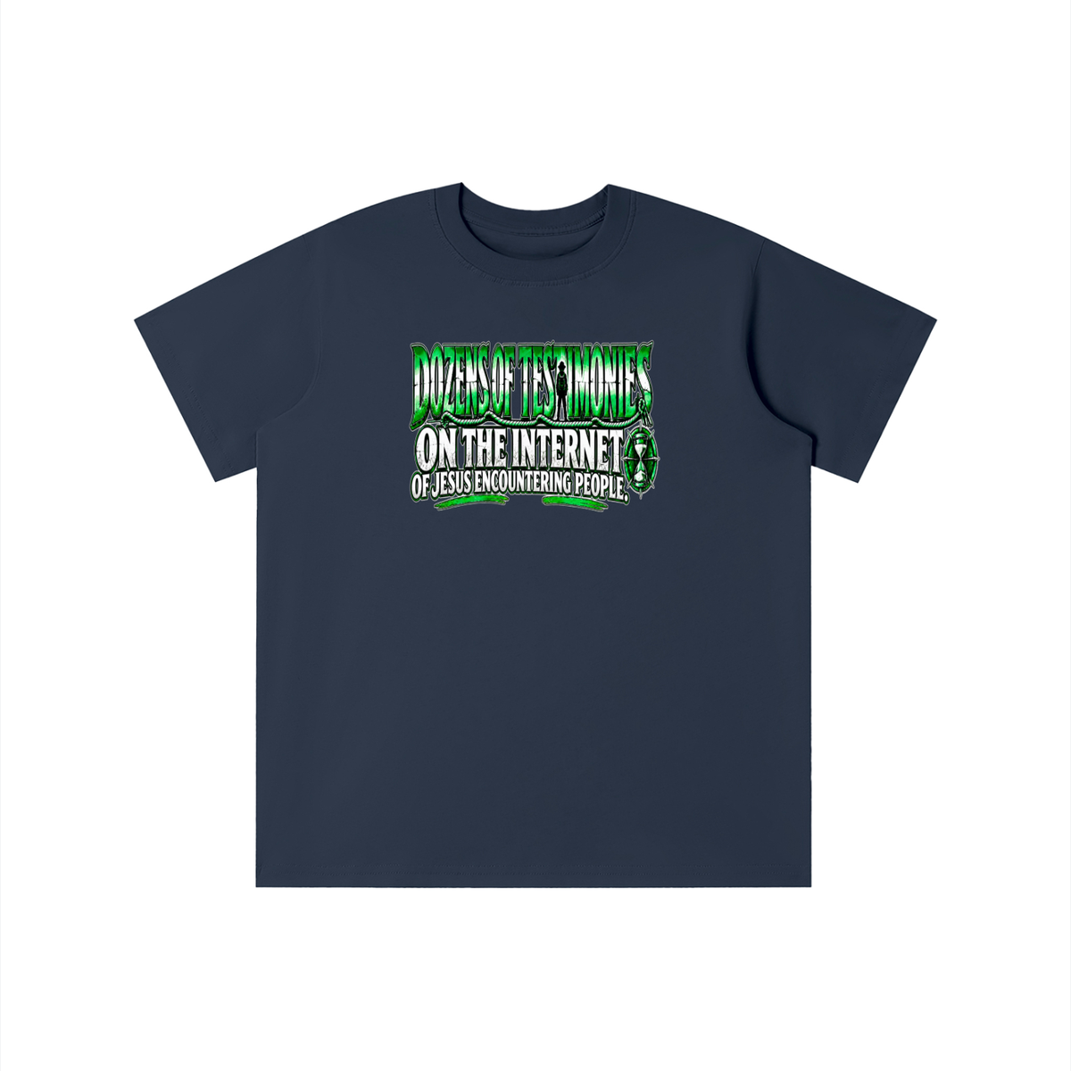 DOZENS OF TESTIMONIES ON THE INTERNET OF JESUS ENCOUNTERING PEOPLE. youth T-shirt