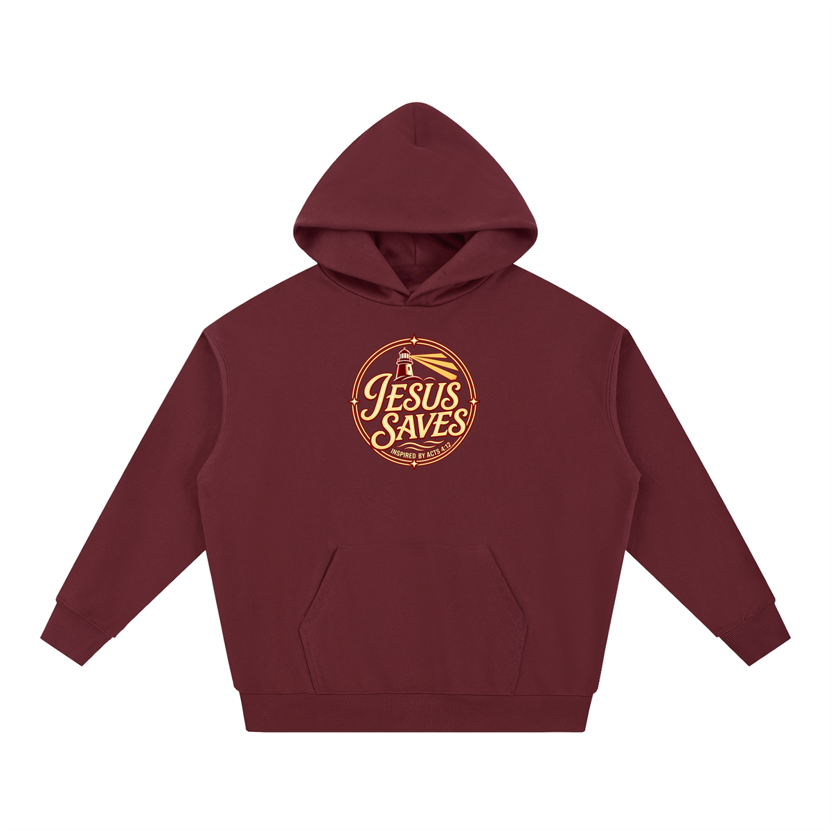 JESUS SAVES INSPIRED BY ACTS 4:12 Hoodie
