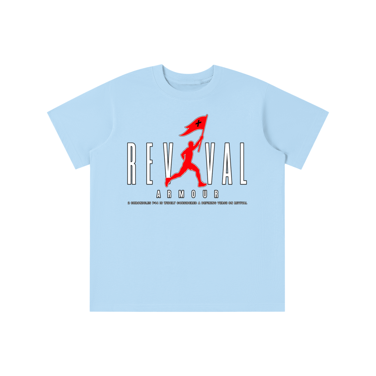 REVIVAL AR+OUR 2 CHRONICLES 7:14 IS WIDELY CONSIDERED A DEFINING VERSE ON REVIVAL youth T-shirt