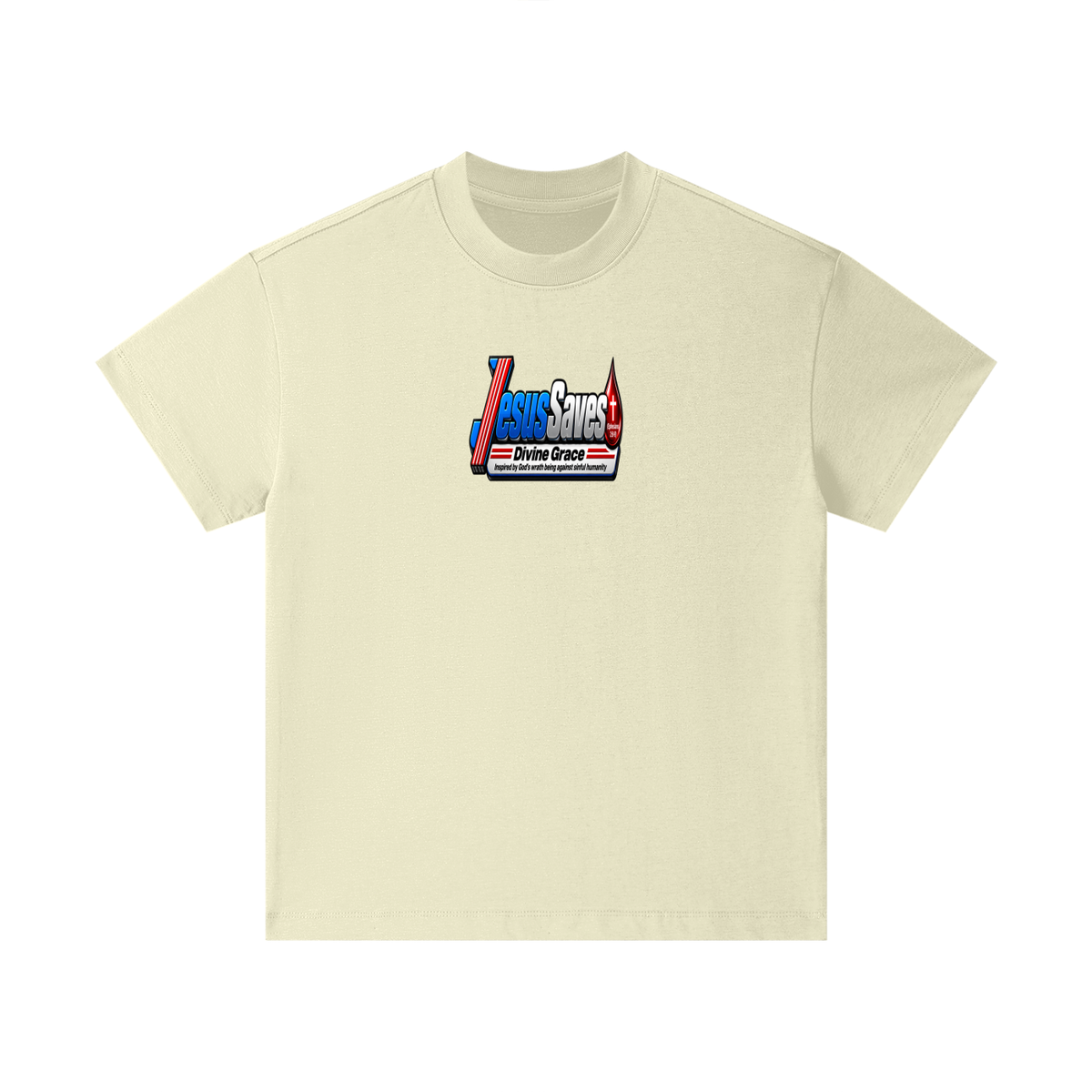 JESUS SVAES (EPHESIANS 2:8-9) DIVINE GRACE INSPIRED BY GOD'S WRATH BEING AGAINST SINFUL HUMANITY Kids T-Shirt