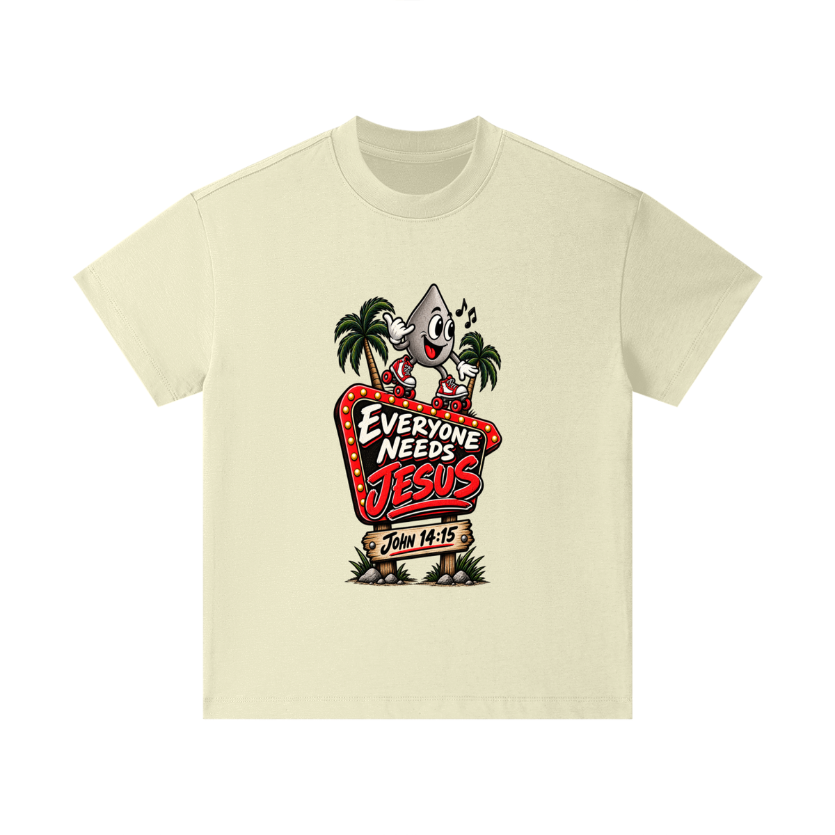 EVERYONE NEEDS JESUS . JOHN 14:15. Kids T-Shirt