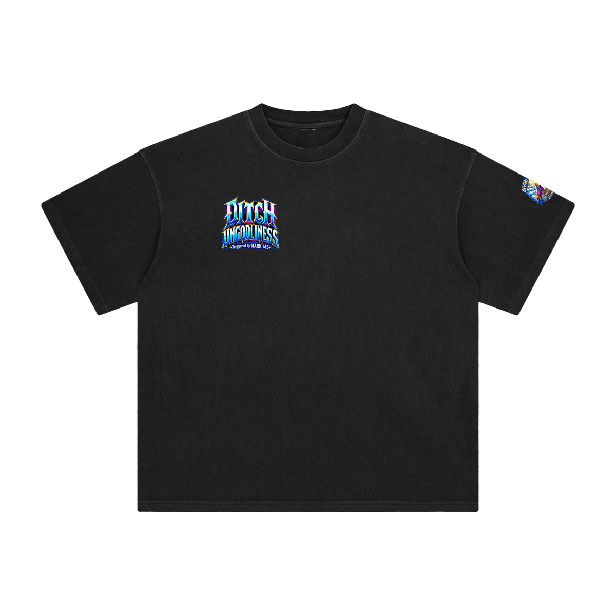 REVIVAL ARMOUR deliberately SINNING IS STUPID HEAVEN AND HELL ARE REAL PLACES DITCH UNGODLINESS Triggered by MARK 1:15 T-Shirt
