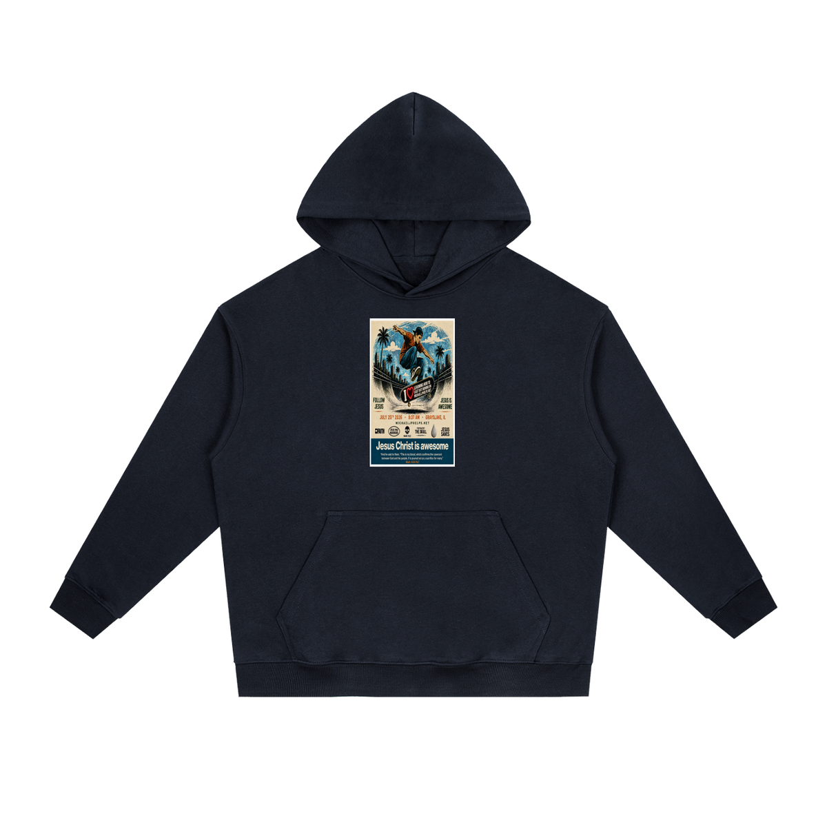 Jesus Christ is awesome Hoodie