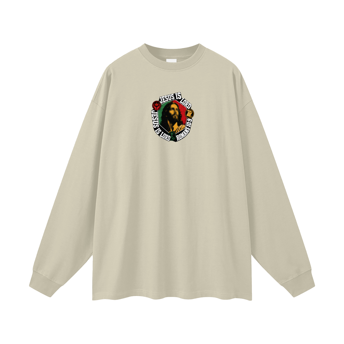 Jesus is Lord Jesus is Lord Romans 10:9 Long Sleeve T-Shirt