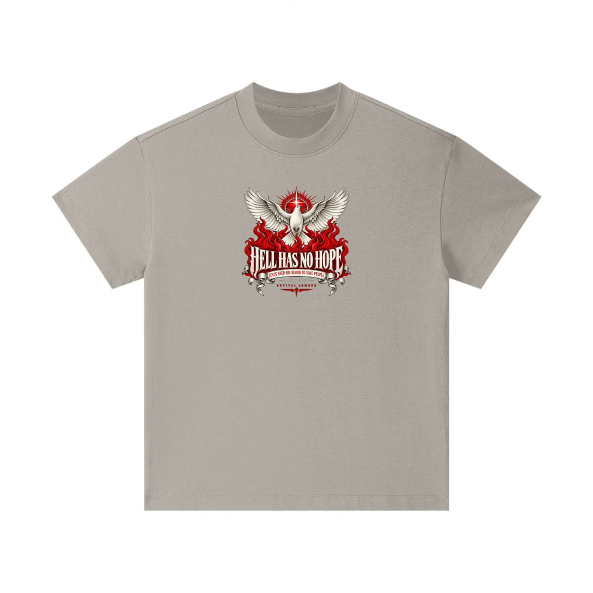 HELL HAS NO HOPE JESUS SHED HIS BLOOD TO SAVE PEOPLE Kids T-Shirt