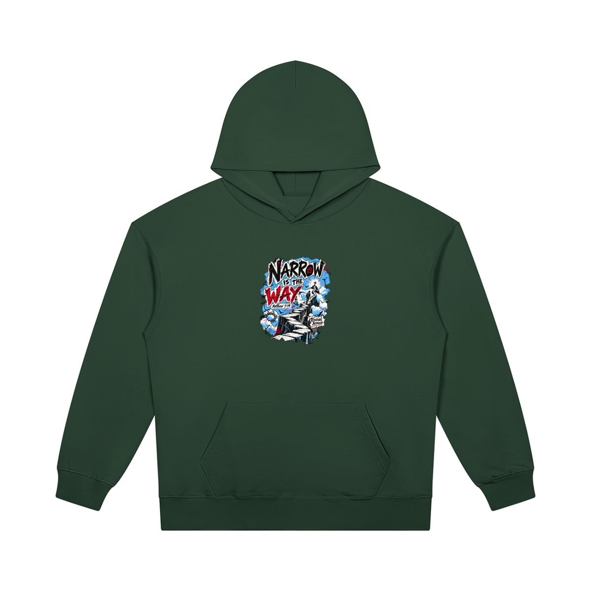 NARROW IS THE WAY [MATTHEW 7:14] Revival Armour Hoodie