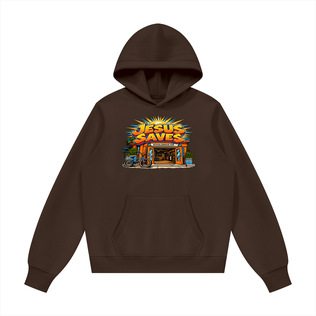 JESUS SAVES REVIVALARMOUR.COM Hoodie