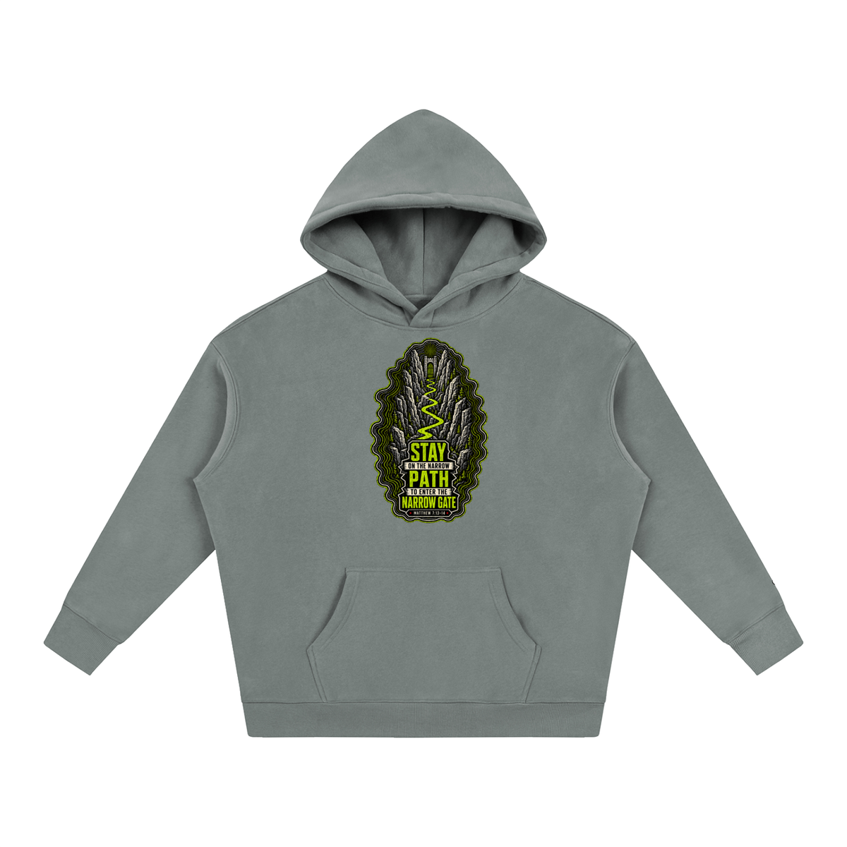 Stay on the narrow path to enter the narrow gate Hoodie