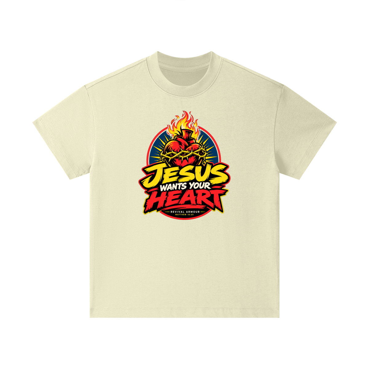 JESUS WANTS YOUR HEART - REVIVAL ARMOUR - Kids T-Shirt