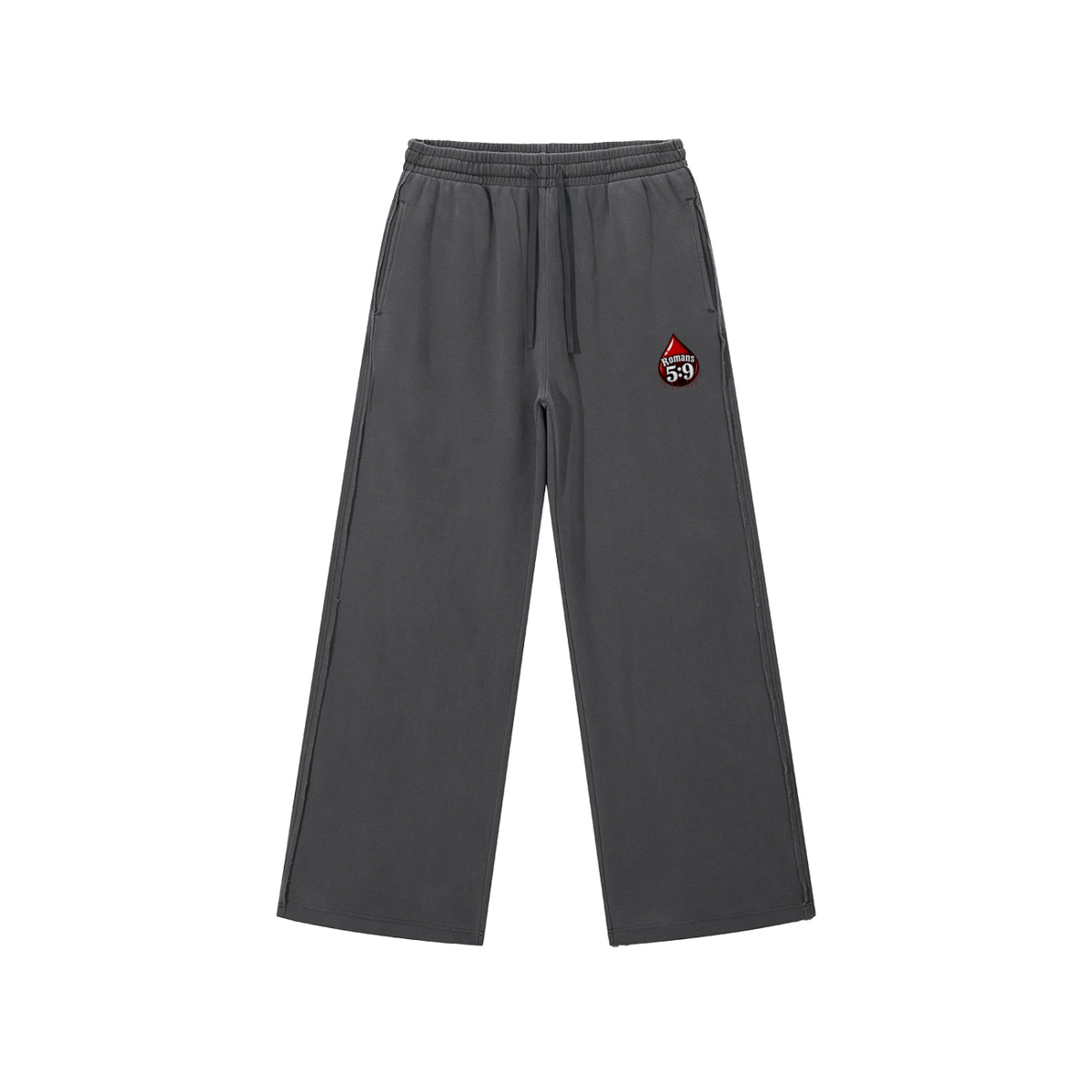 Romans 5:9 blood emoji Sweatpants
