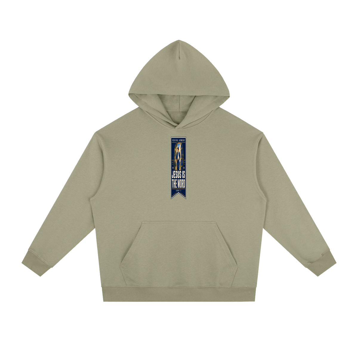 REVIVAL ARMOUR JESUS IS THE WORD _ JOHN 1:1 Hoodie
