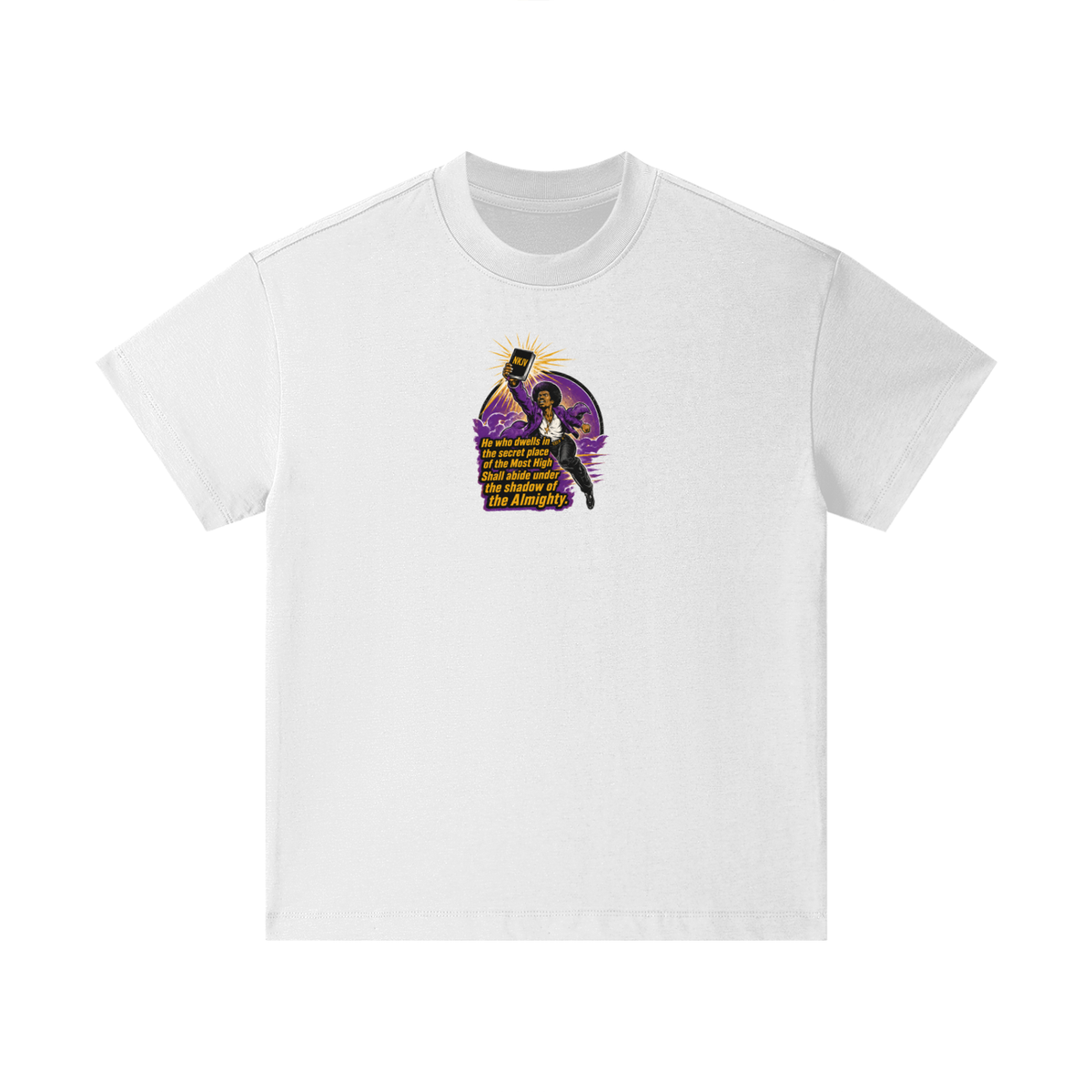 NKJV Psalms 91:1 Kids T-Shirt