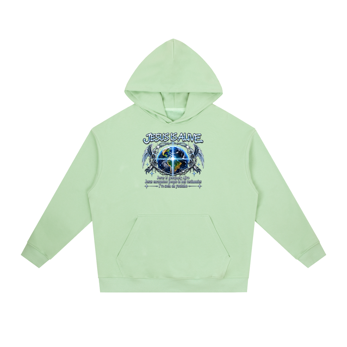 JESUS IS ALIVE Jesus is genuinely Alive Jesus encounters people in hell testimonies I've seen on youtube Hoodie