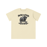 THE YAK IS IN TEXAS REPENT & JESUS DIED FOR OUR SINS TOO youth T-shirt