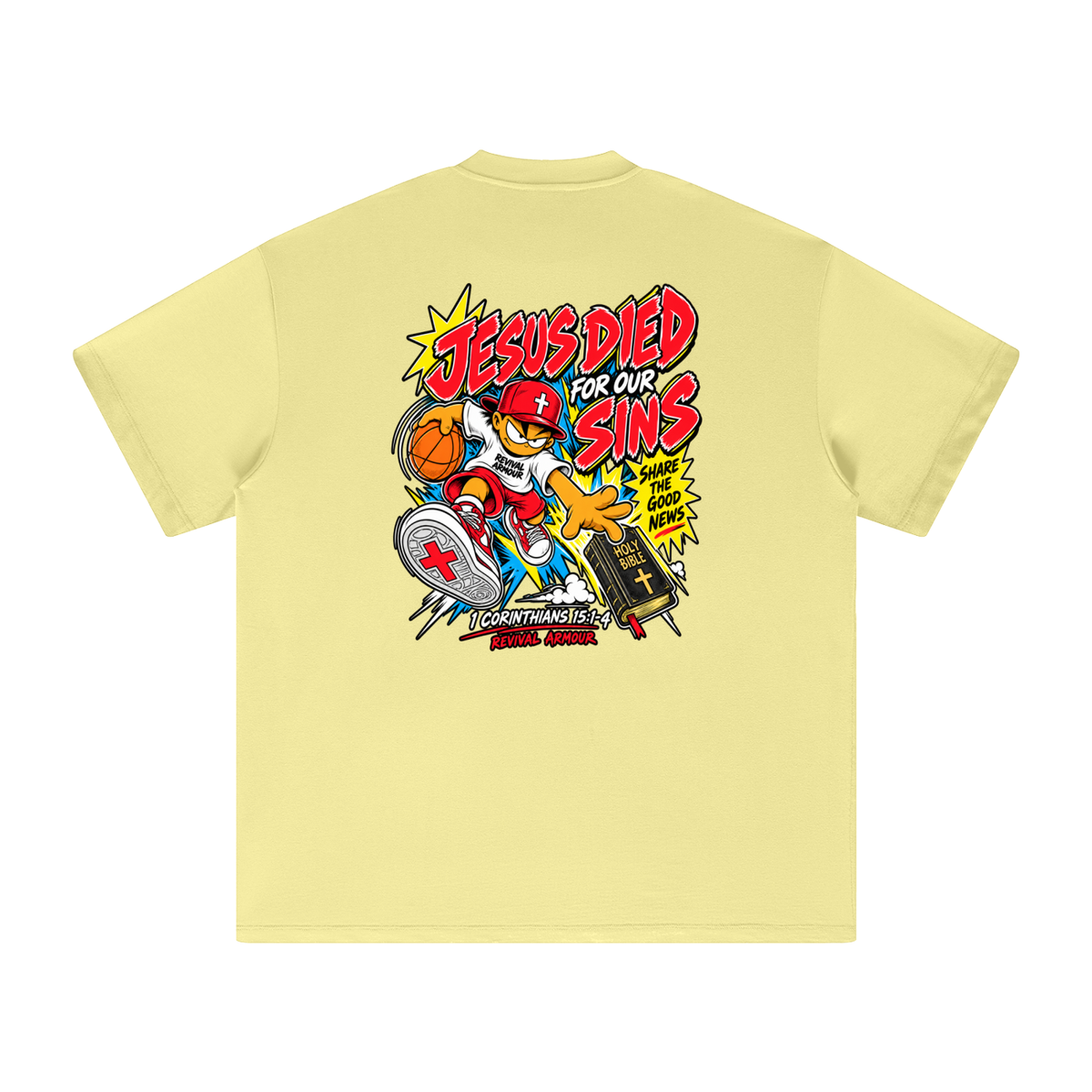REVIVAL EST. 2026 ARMOUR JESUS DIED FOR OUR SINS T-Shirt