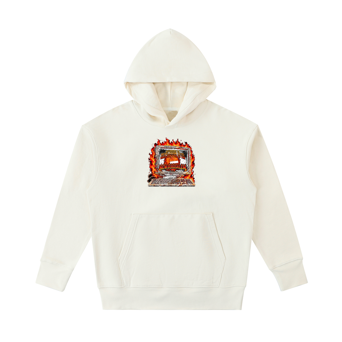 ACCORDING TO REVELATION 22:15, DOGS DON'T GO TO THE NEW JERUSALEM Hoodie