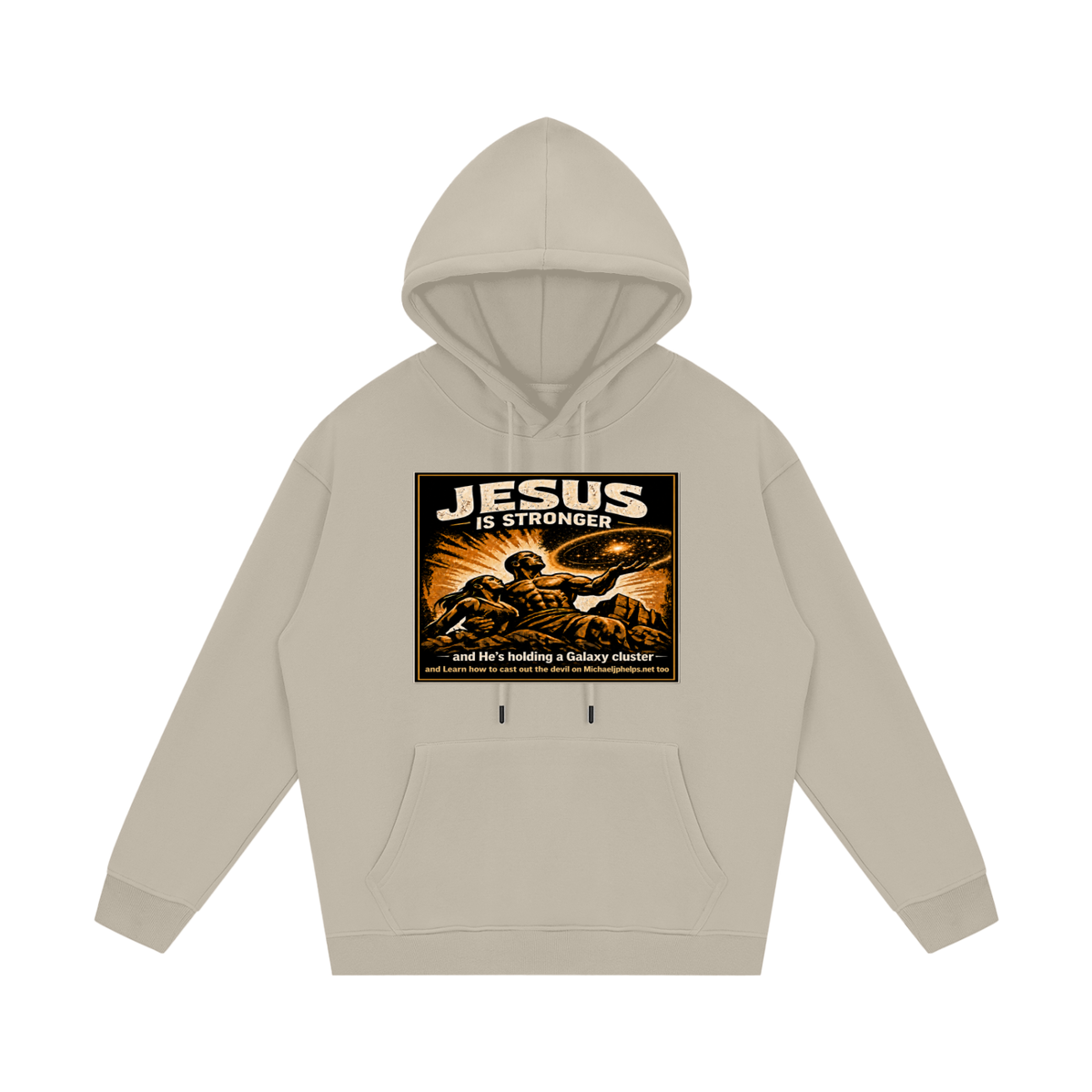 Jesus is stronger Hoodie