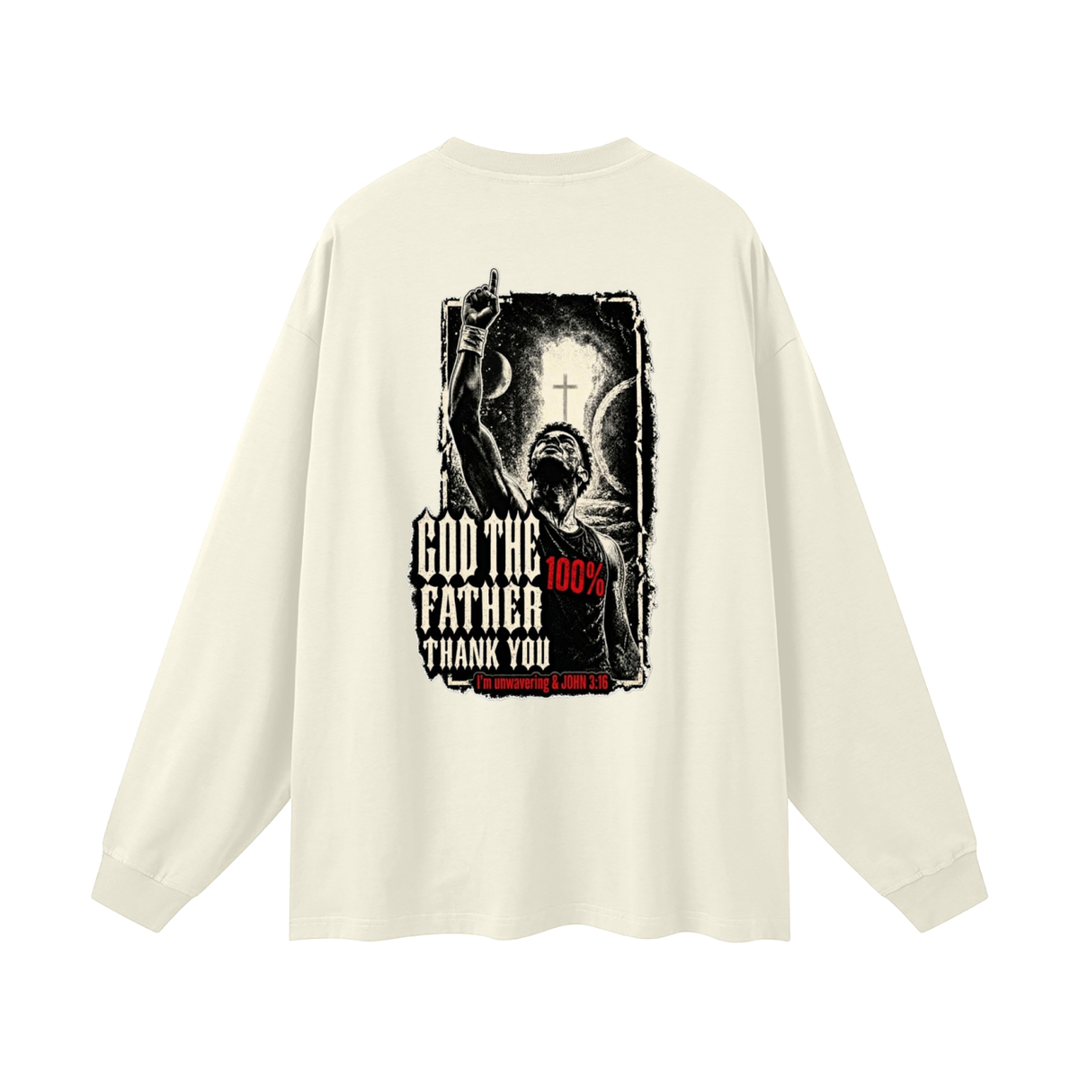 GOD THE FATHER THANK YOU Long Sleeve T-Shirt