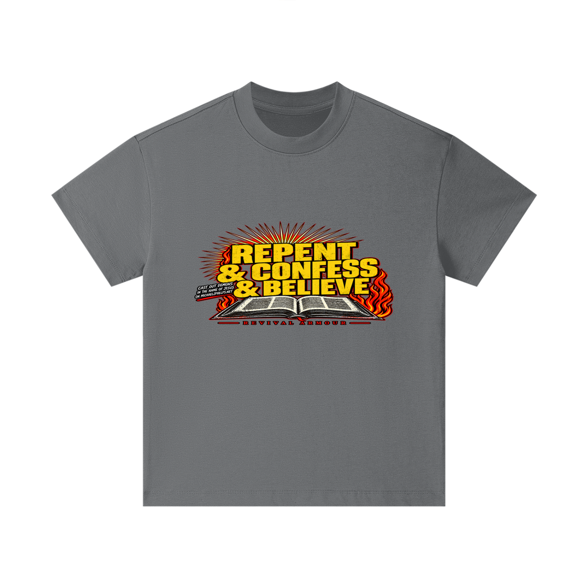 REPENT & CONFESS & BELIEVE Kids T-Shirt