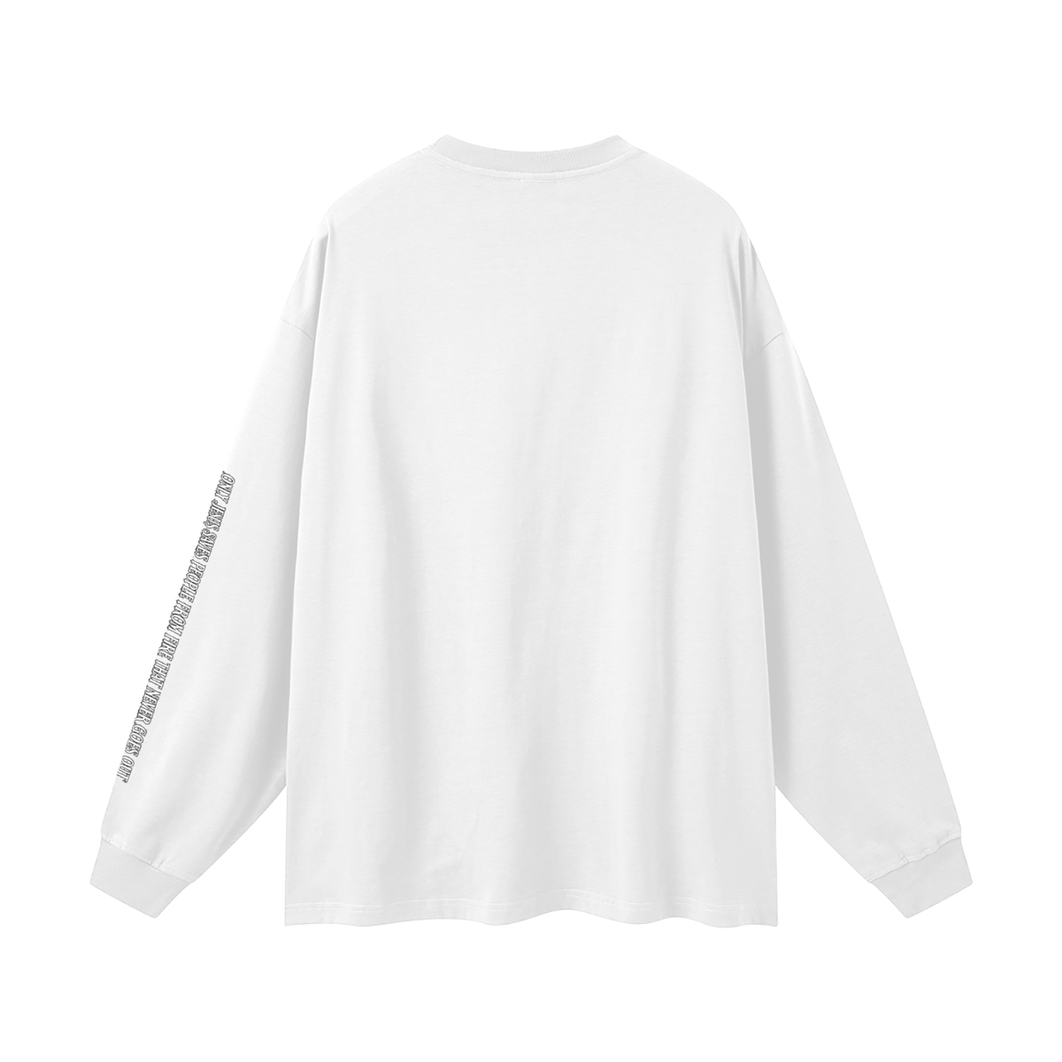 Oversized Unisex Long Sleeve T-Shirt