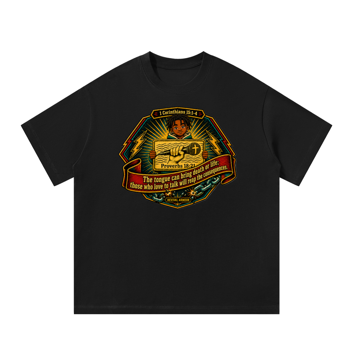Proverbs 18:21 NLT T-Shirt