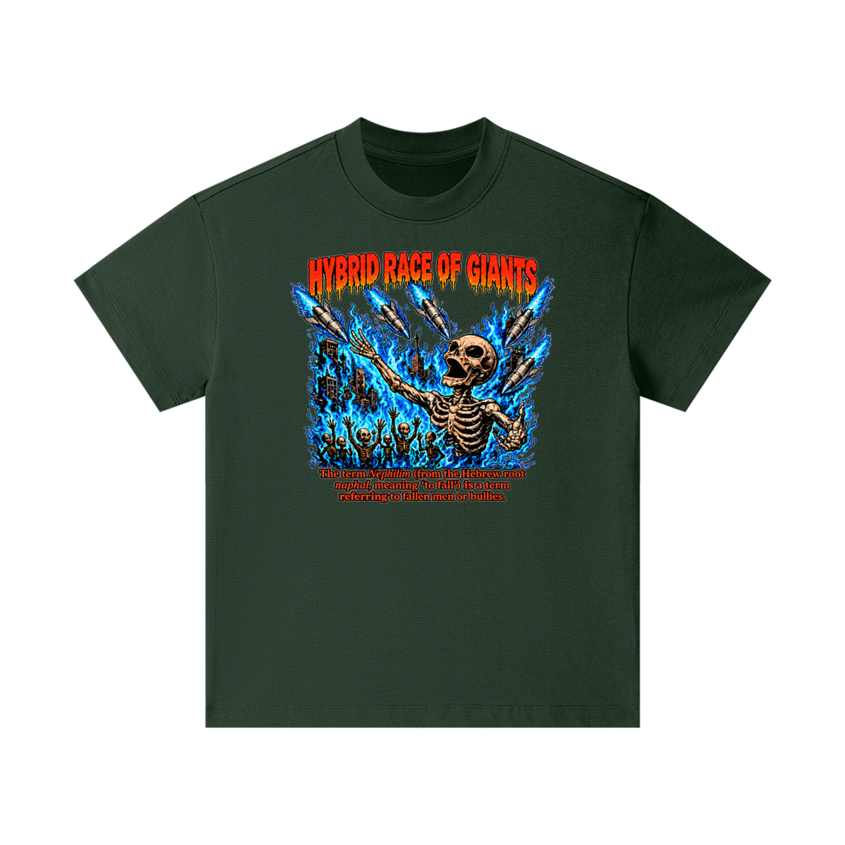 HYBRID RACE OF GIANTS the term nephilim (from the hebrew root naphal, meaning 'to fall') is a term referring to fallen men or bullies. Kids T-Shirt