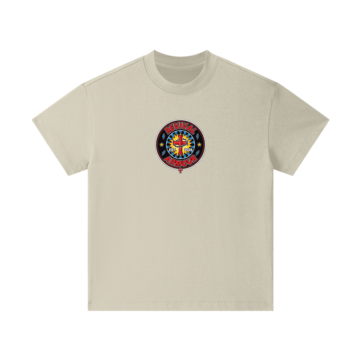 REVIVAL EST. 2026 ARMOUR JESUS DIED FOR OUR SINS Kids T-Shirt