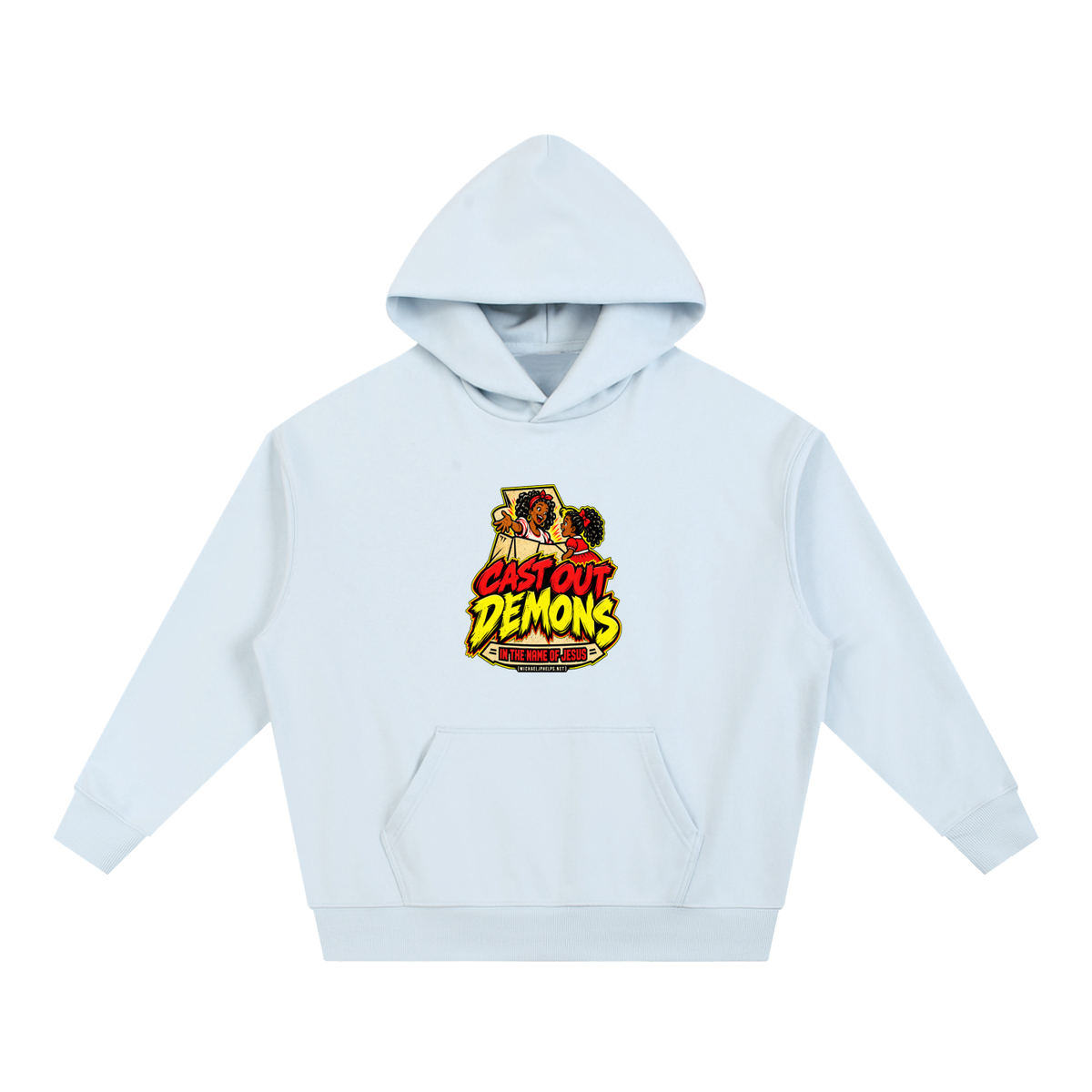 CAST OUT DEMONS IN THE NAME OF JESUS (MICHAELJPHELPS.NET) Hoodie