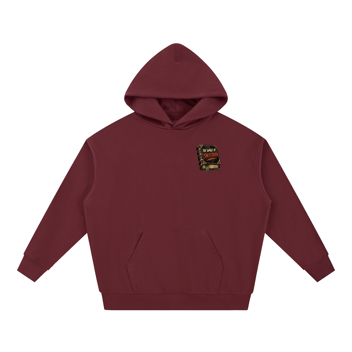 THE WAGE OF SIN IS DEATH REVIVAL ARMOUR I SHOULDN'T NEGLECT GOING TO CHURCH. ACCORDING TO HEBREWS 10:25-26 Hoodie