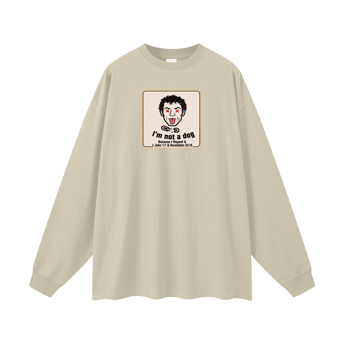 Oversized Unisex Long Sleeve T-Shirt