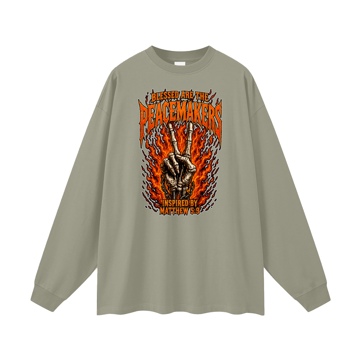 Oversized Unisex Long Sleeve T-Shirt