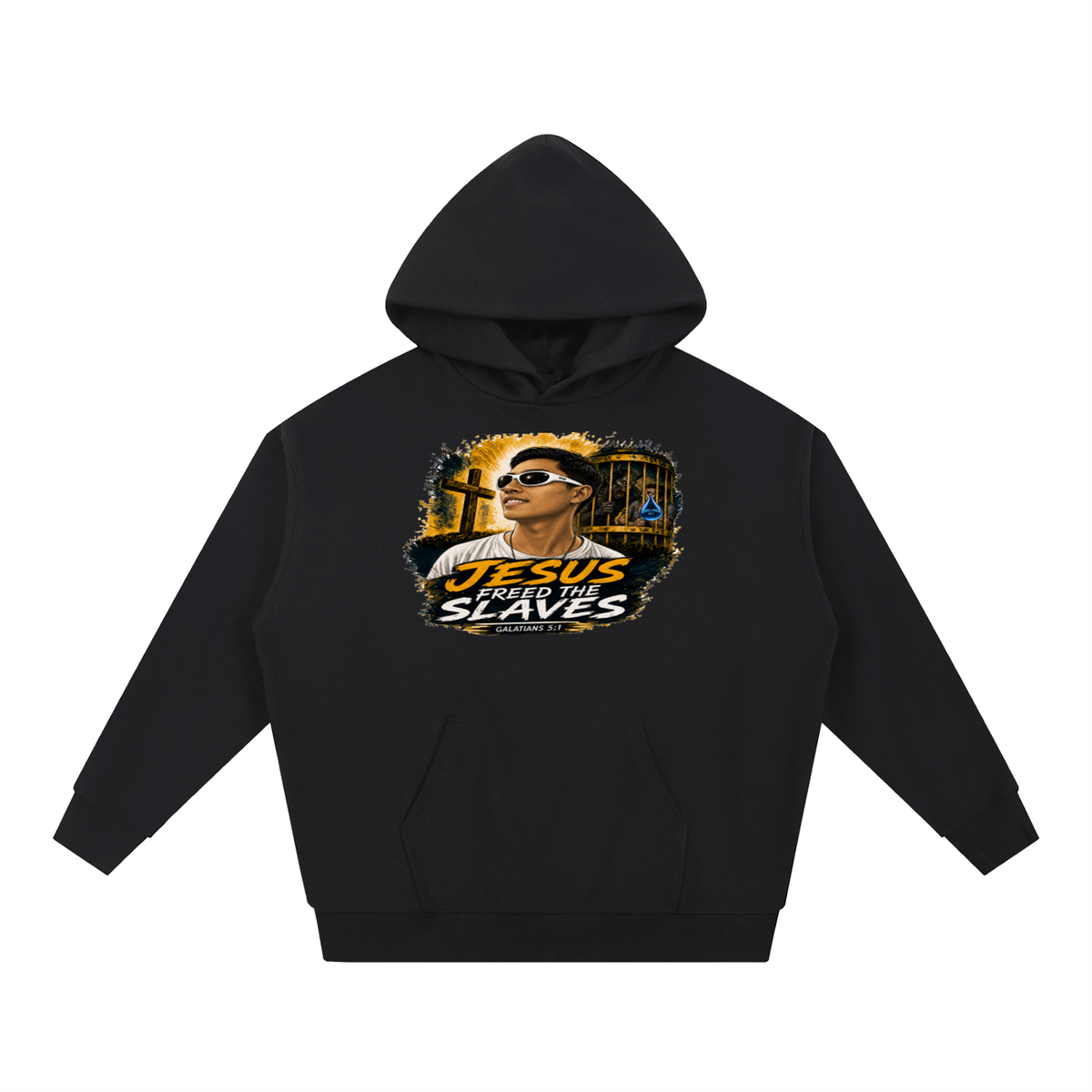 Jesus freed the slaves Hoodie